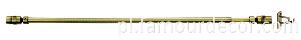 Popular curtain hardware accessories coffee pole